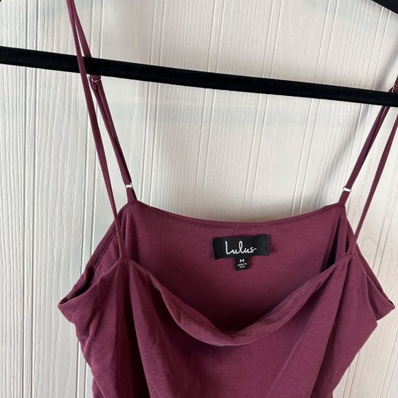 Lulus marron dress size medium spaghetti strap - Picture 3 of 4